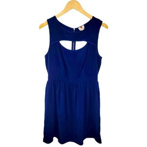 (W) Navy Blue Dress from One Clothing